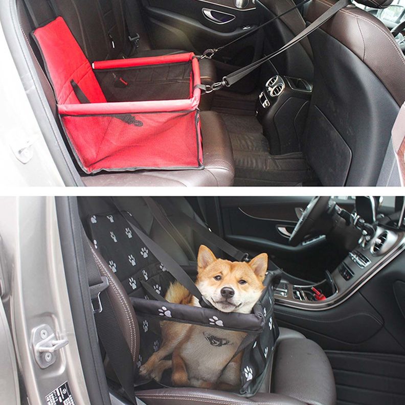 Asiento Portatil De Viajes Auto para Mascotas Perro Gato-3