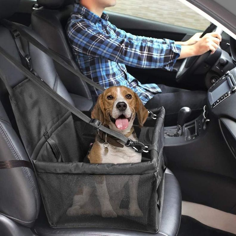 Asiento Portatil De Viajes Auto para Mascotas Perro Gato-1