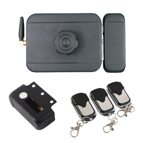 Cerradura Inteligente Inalámbrica De Control Remoto 3 Llaves-0