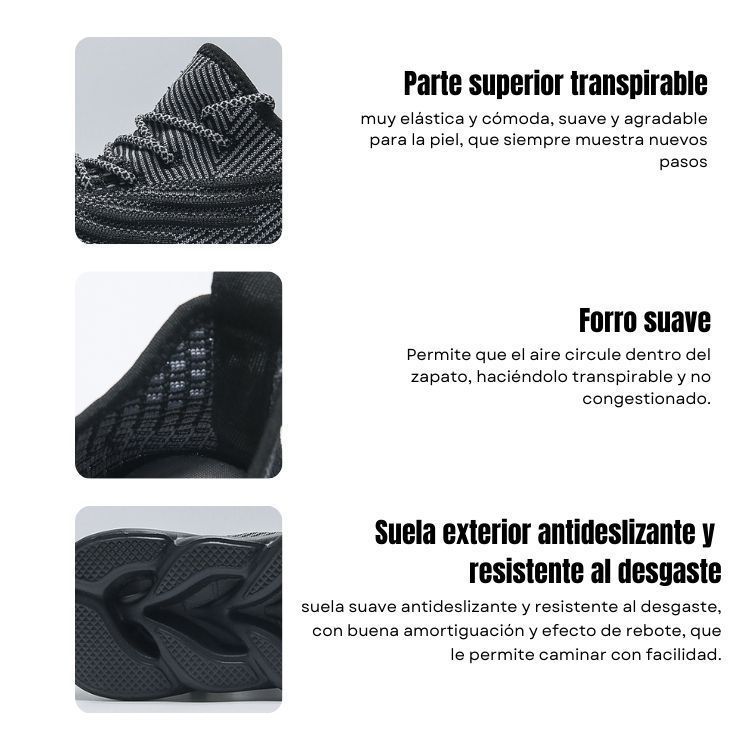 Zapatillas Deportivas Calzado Transpirable Versatil Unisex-2