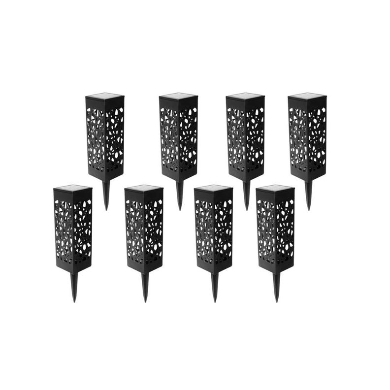 Pack 8 Faroles Solares Modernos Para Jardin Exteriores-0