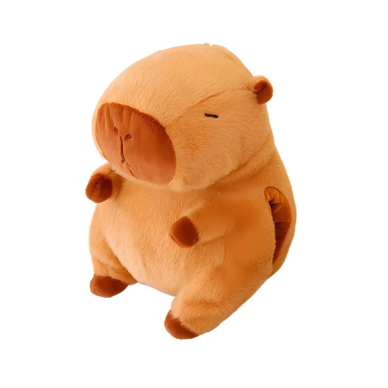 Cojin Almohada Calentador De Manos Peluche Capibara-0