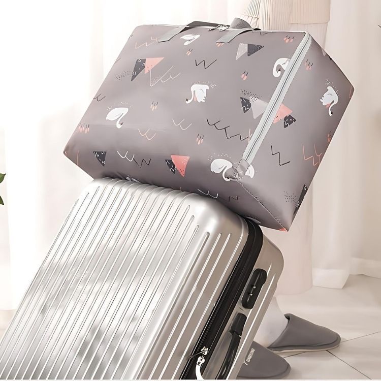 Bolsa Almacenamiento Funda Para Frazada Equipaje De Mano-3