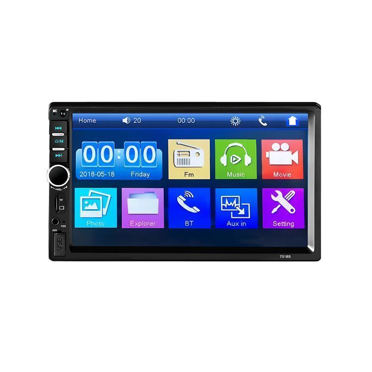 Radio Pantalla Táctil Para Autos 7" Pulgadas Bluetooth-0