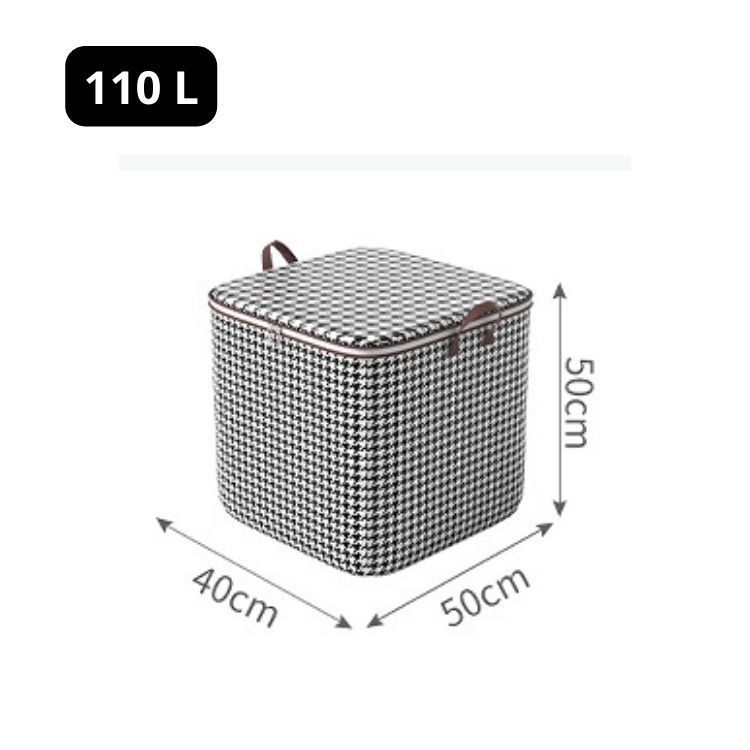Set 3 Cestas Ropa Sucia con Cierre 110L 140L 180L-3