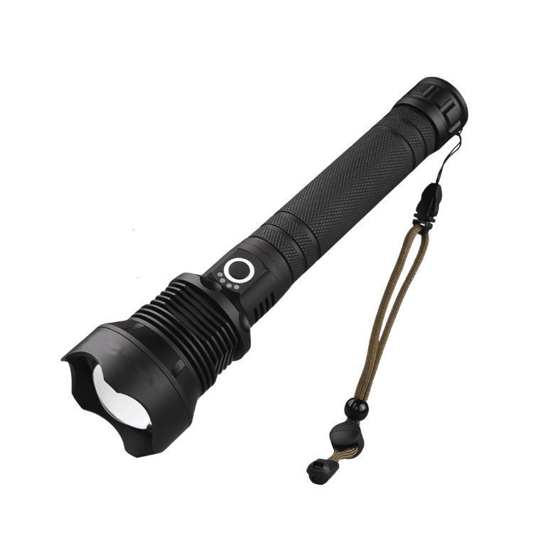 Linterna Led 50W Tactica Recargable Usb-0