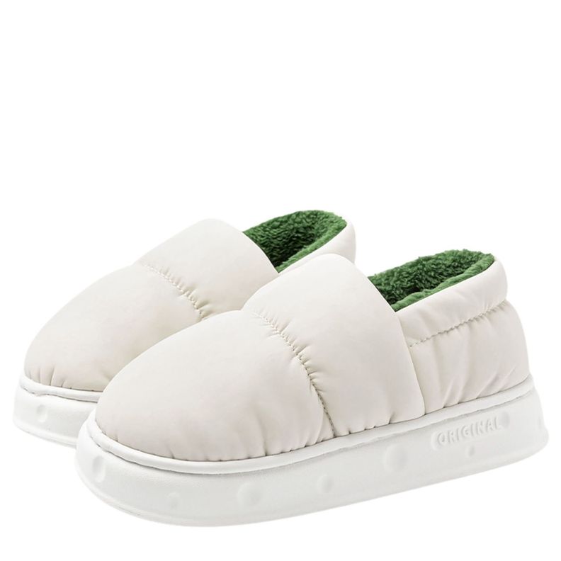 Zapatos Impermeables De Invierno Pantuflas Con Chiporro