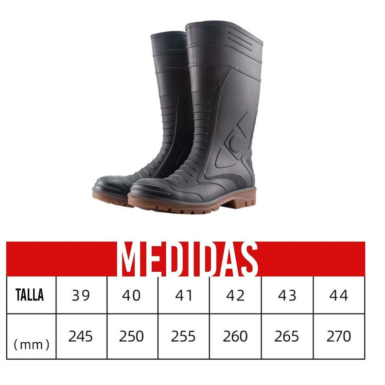 Bota De Seguridad Punta De Acero Antigolpes Impermeables-4