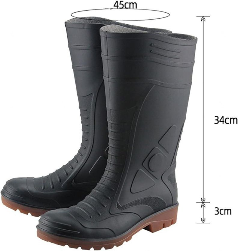 Bota De Seguridad Punta De Acero Antigolpes Impermeables-1