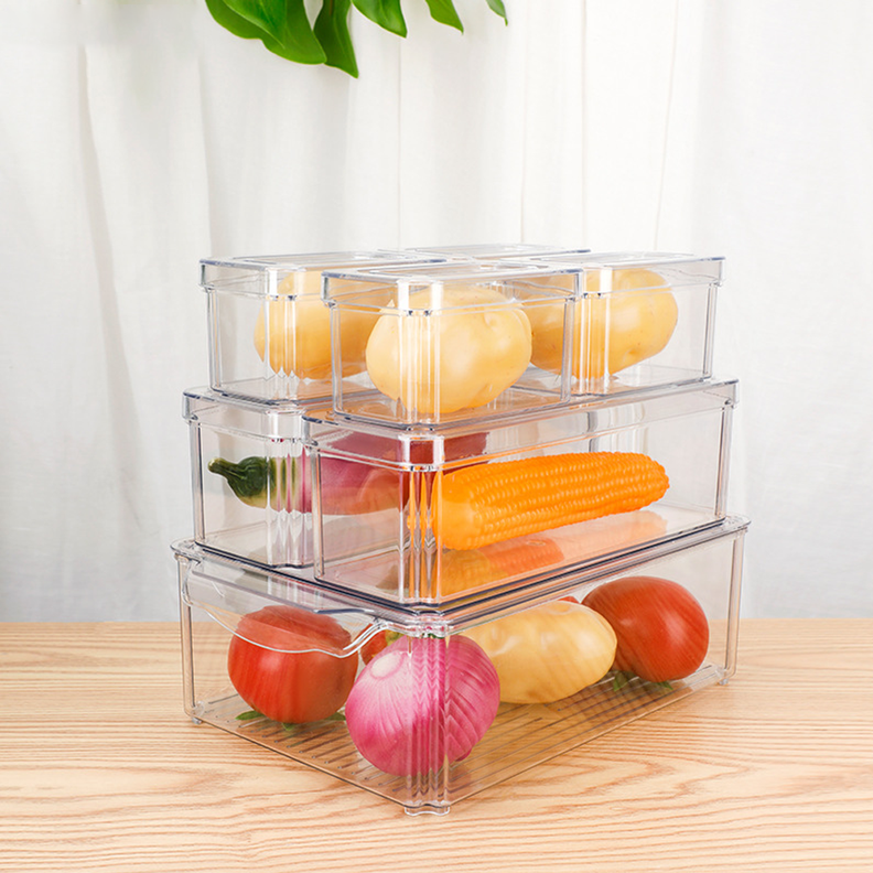 Set 7 Contenedores Refrigerador Cocina Despensa Con Tapa-3