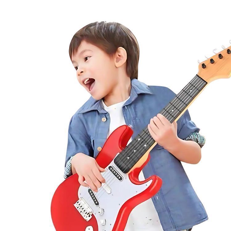 Guitarra Eléctrica De Simulación Para Niños Interactivo-0