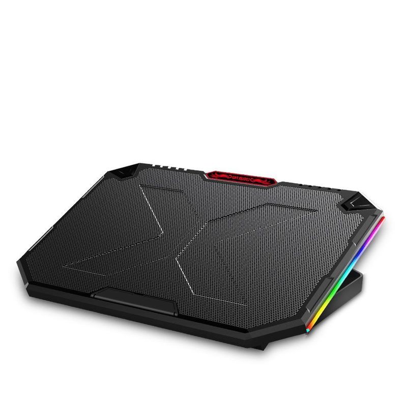 Soporte Cooler Ventilador para Notebook Refrigerante LED-4