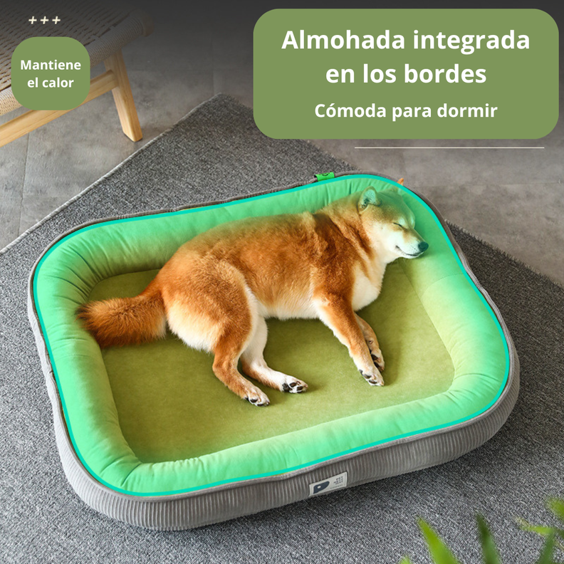 Cama Para Mascotas Bordes Acolchados Tamaño Grande 2xl-1