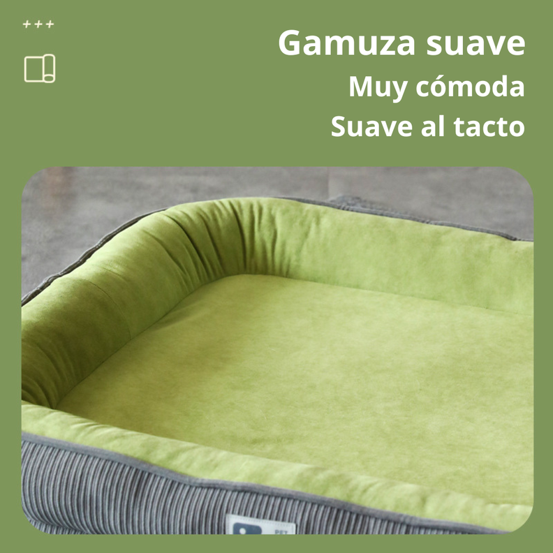 Cama Para Mascotas Bordes Acolchados Tamaño Grande 2xl-3