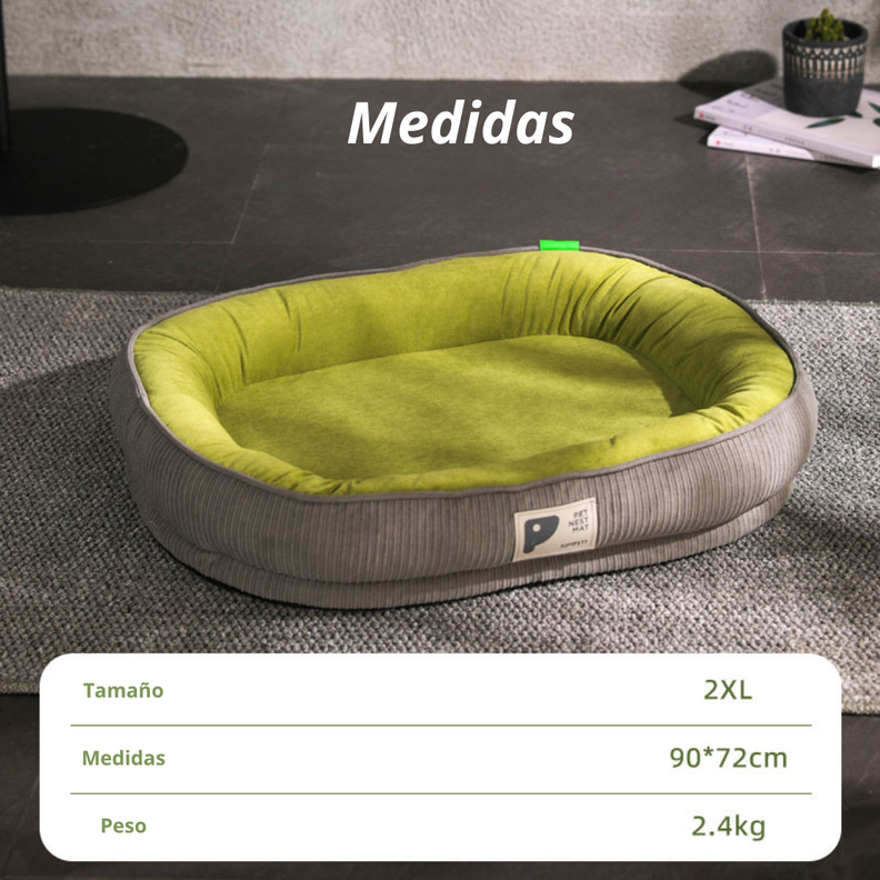 Cama Para Mascotas Bordes Acolchados Tamaño Grande 2xl-4