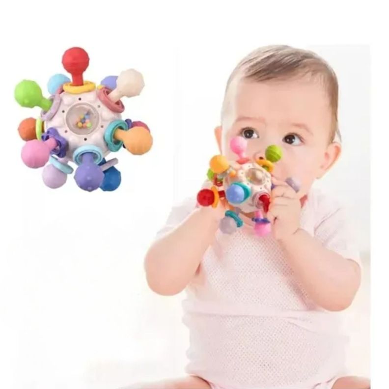 Pelota De Agarre Juguete Sensorial Estimulacion Para Bebes