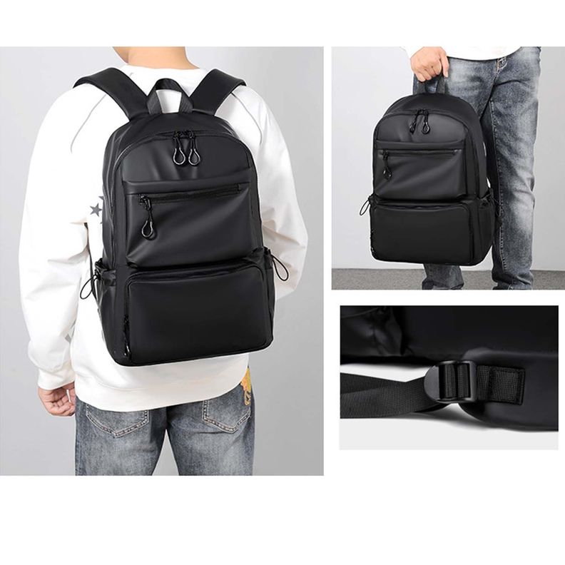 Mochila Casual Impermeable Ordenador Para Estudian-2