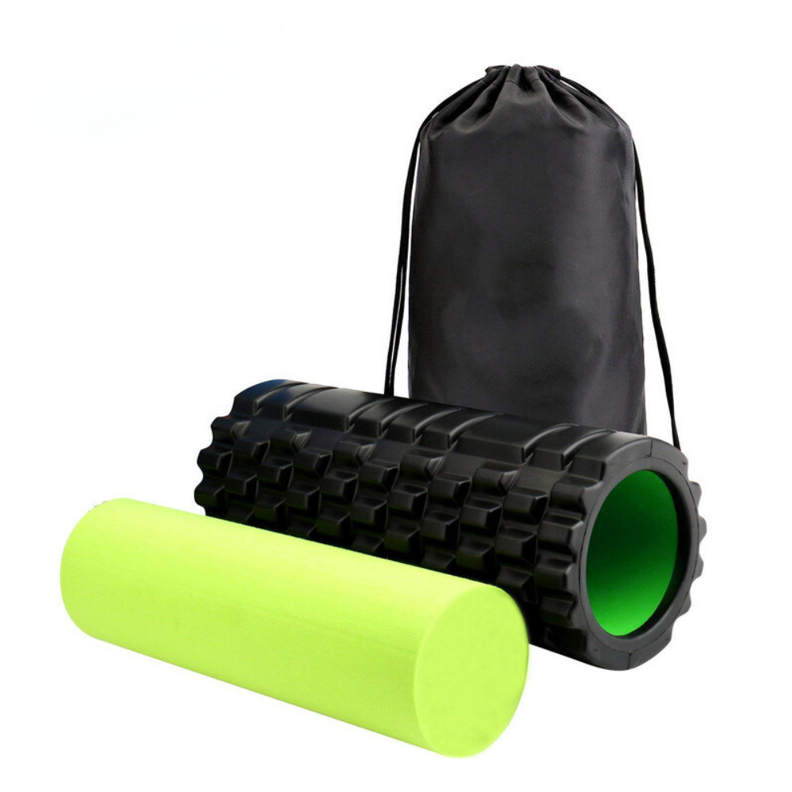 Rodillo De Yoga Foam Roller Masajes Elongación Y Pilates-0
