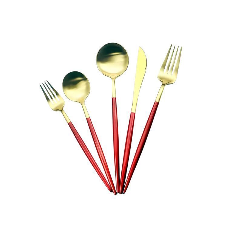 Set De 30 Cubiertos De Mesa Acero Inoxidable-2