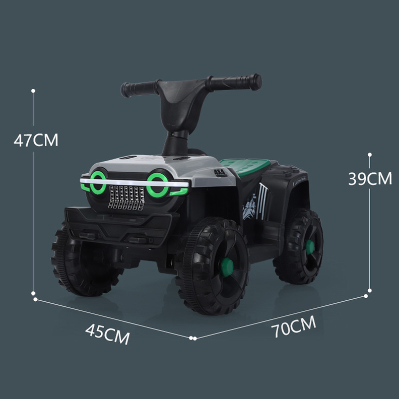 Vehiculo Jeep Todoterreno Para Niños Con Empuje-2