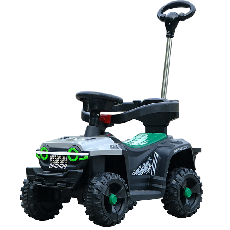 Vehiculo Jeep Todoterreno Para Niños Con Empuje-0