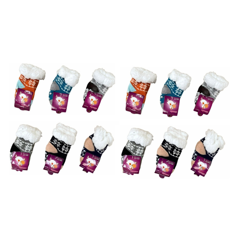 Pack 6 Pares Calcetines Antideslizante Interior Con Chiporro-1