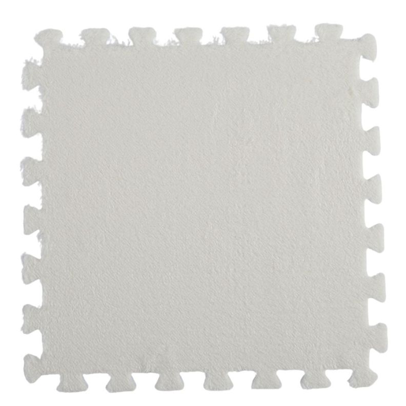 Pack 6 Alfombra Bloque Felpa Living Dormitorio Invierno Home-1