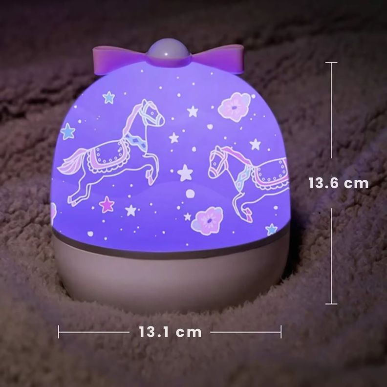 Proyector De Luz Nocturna Stickers Intercambiables Relajante-1