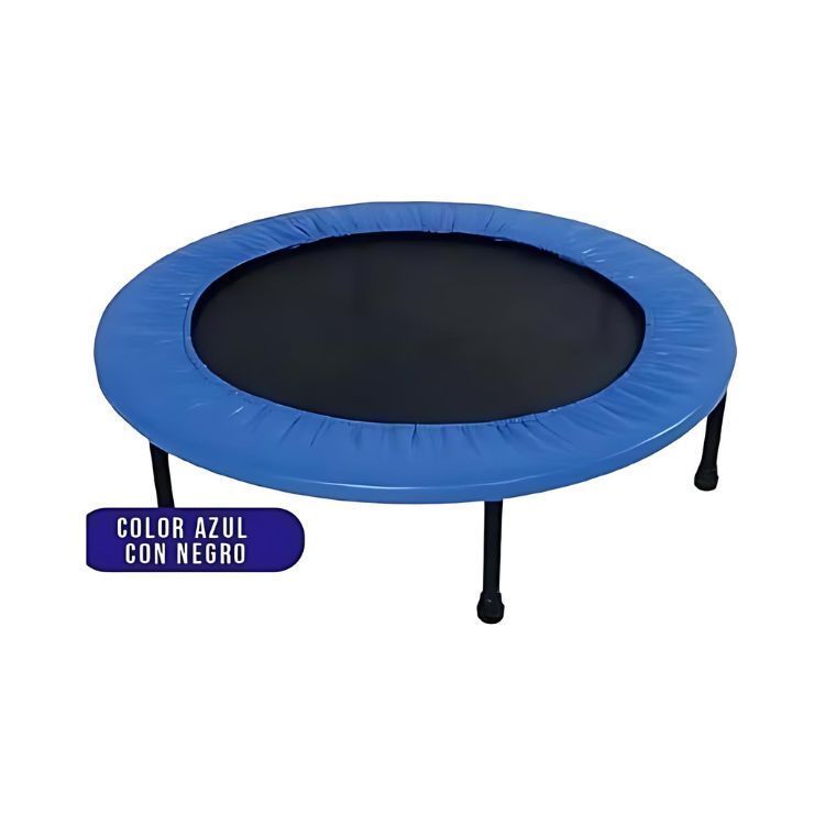 Trampolin Fitness Deporte Cama Elástica Redonda 91cm-1