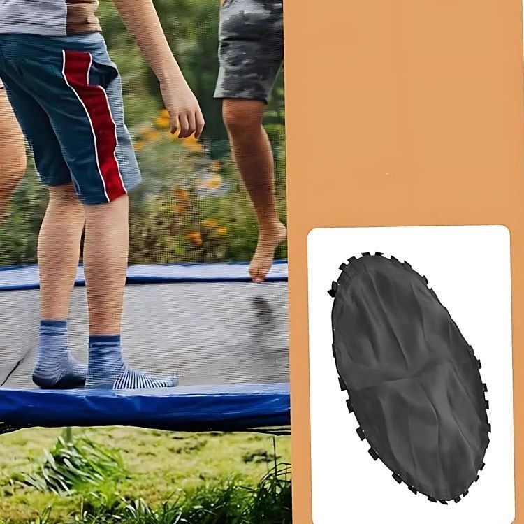 Trampolin Fitness Deporte Cama Elástica Redonda 91cm-3