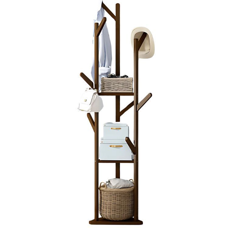 Perchero Triangular Colgador Bamboo Minimalista 170x36cm-0