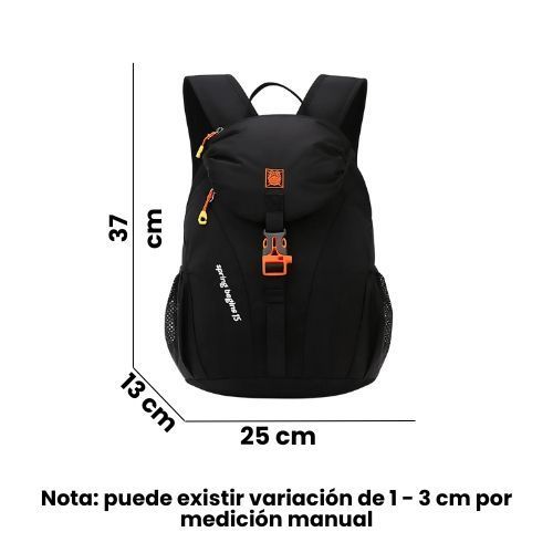 Mochila Bolso 15 Litros Escolar Senderismo Aire Libre-1