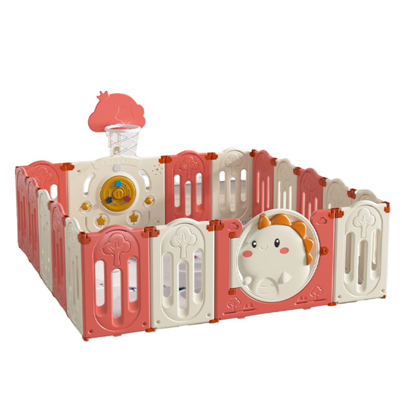 Corral De Juegos Infantil Dinosaurio Plegable 152cm X 152cm