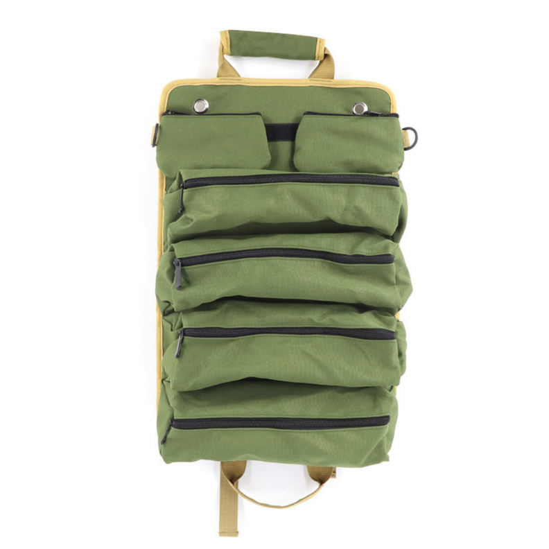 Bolso Organizador Herramientas Enrrollable De 5 Estuches-1