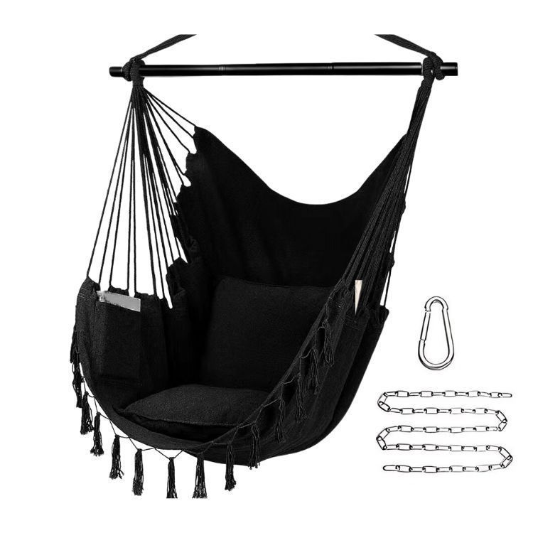 Silla Hamaca Colgante Elegante Estilo Boho Moderna-1