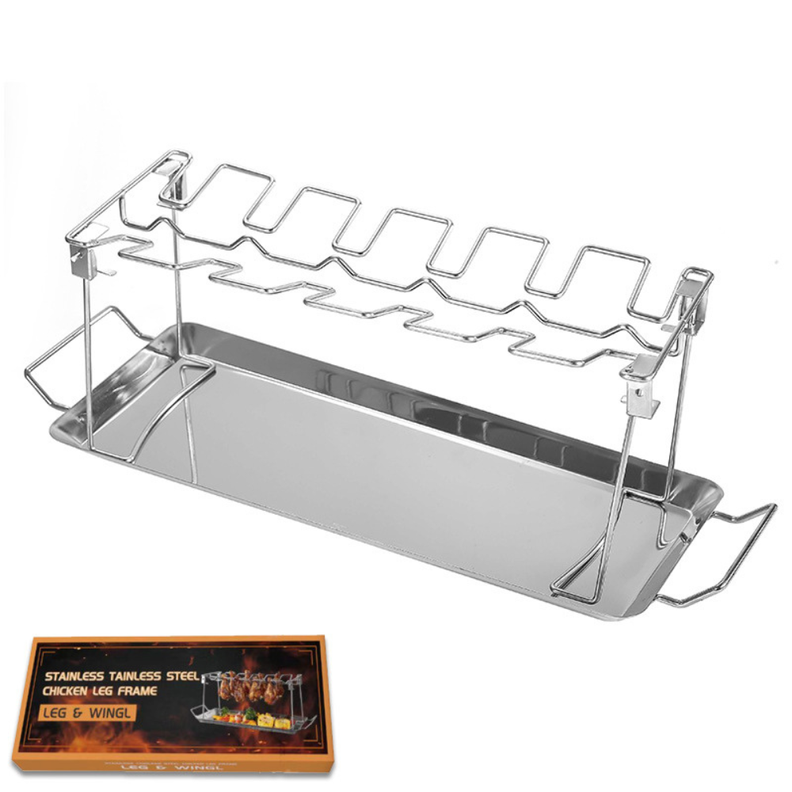 Soporte Asar Y Ahumar Alitas De Pollo Horno Eléctrico-1