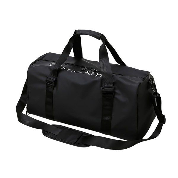 Bolso De Viaje Unisex Deportivo Portatil Gran Capacidad 35L  Negro