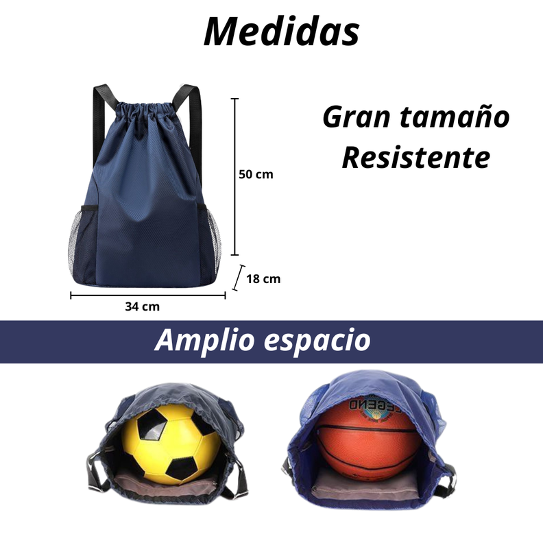 Mochila Bolso Tipo Morral Deportivo Impermeable-2