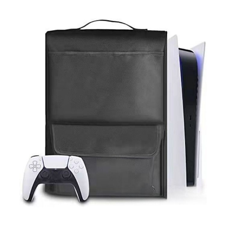 Funda PS5 Antipolvo Protectora Organizadora Con Bolsillos-0