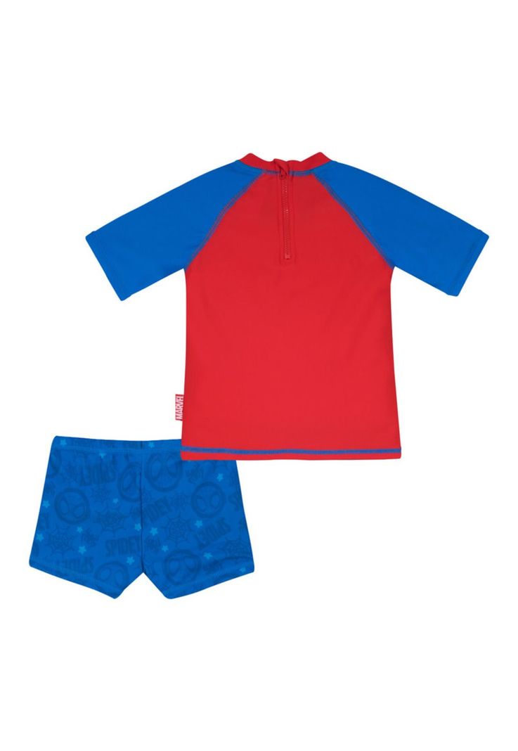 Traje de Baño Bebe Niño Set UV 50+ Disney Spidey-1
