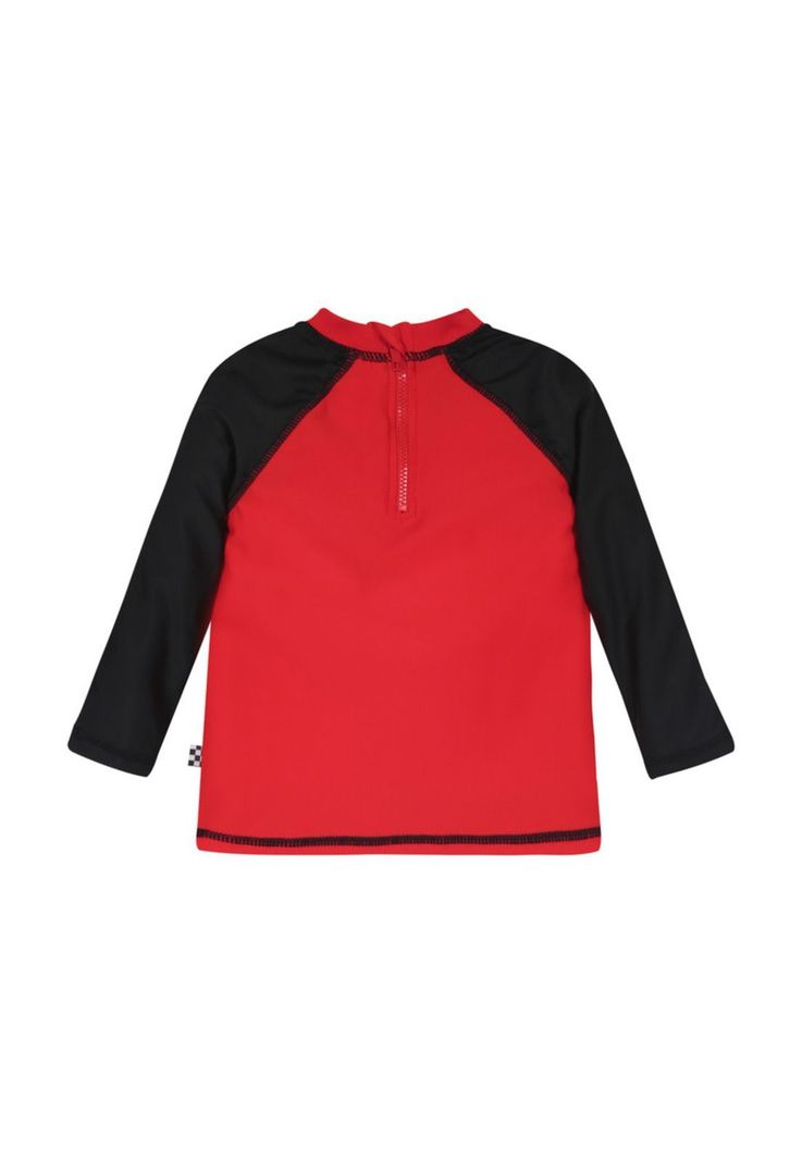 Polera Bebe Niño UV 50 Manga Larga Disney Cars Rojo-1