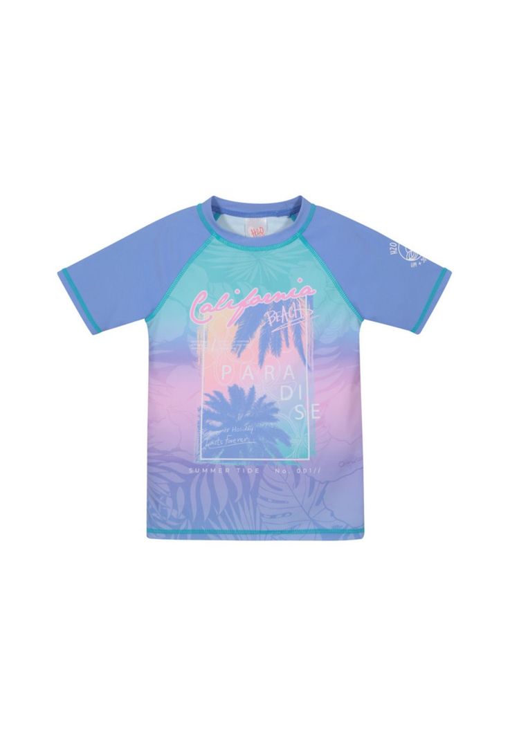 Traje de Baño Niña Polera UV50+ Manga Corta H2O Wear-0