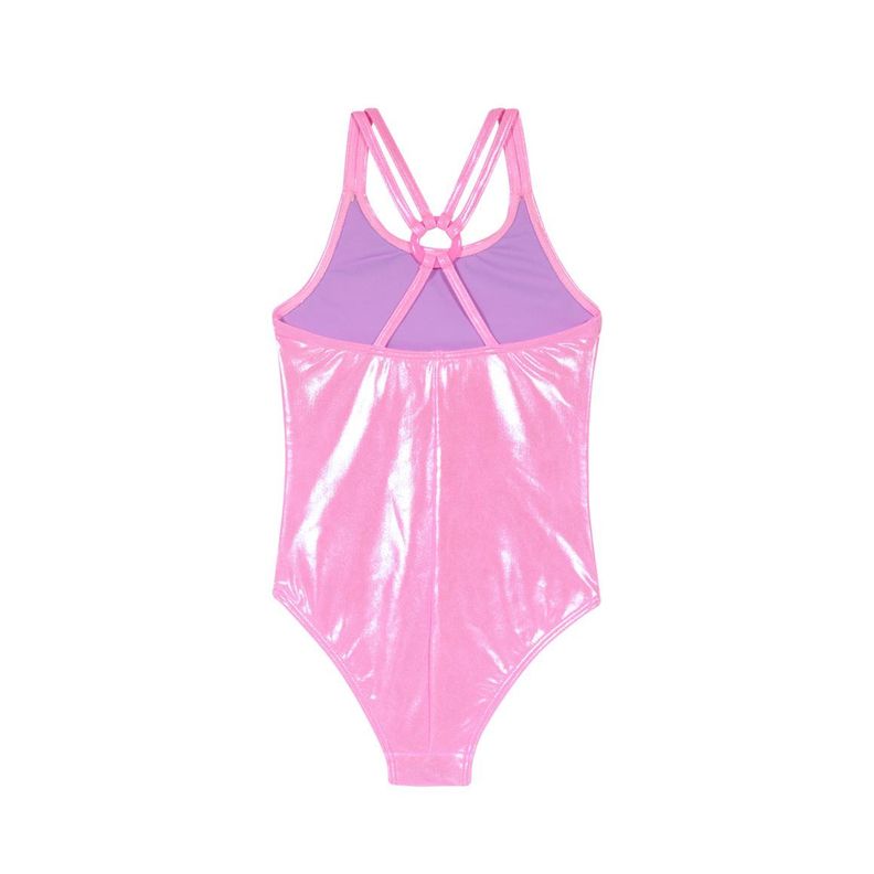 Traje de Baño Niña Entero UV30+ H2O Wear Rosado-2