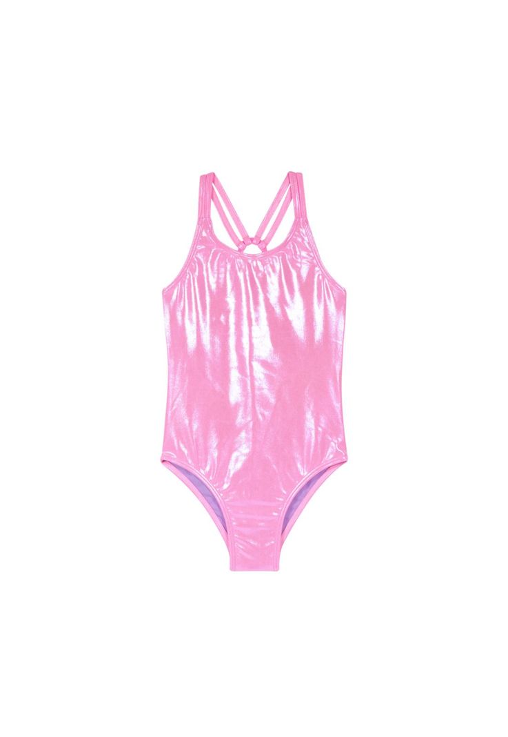 Traje de Baño Niña Entero UV30+ H2O Wear Rosado-0
