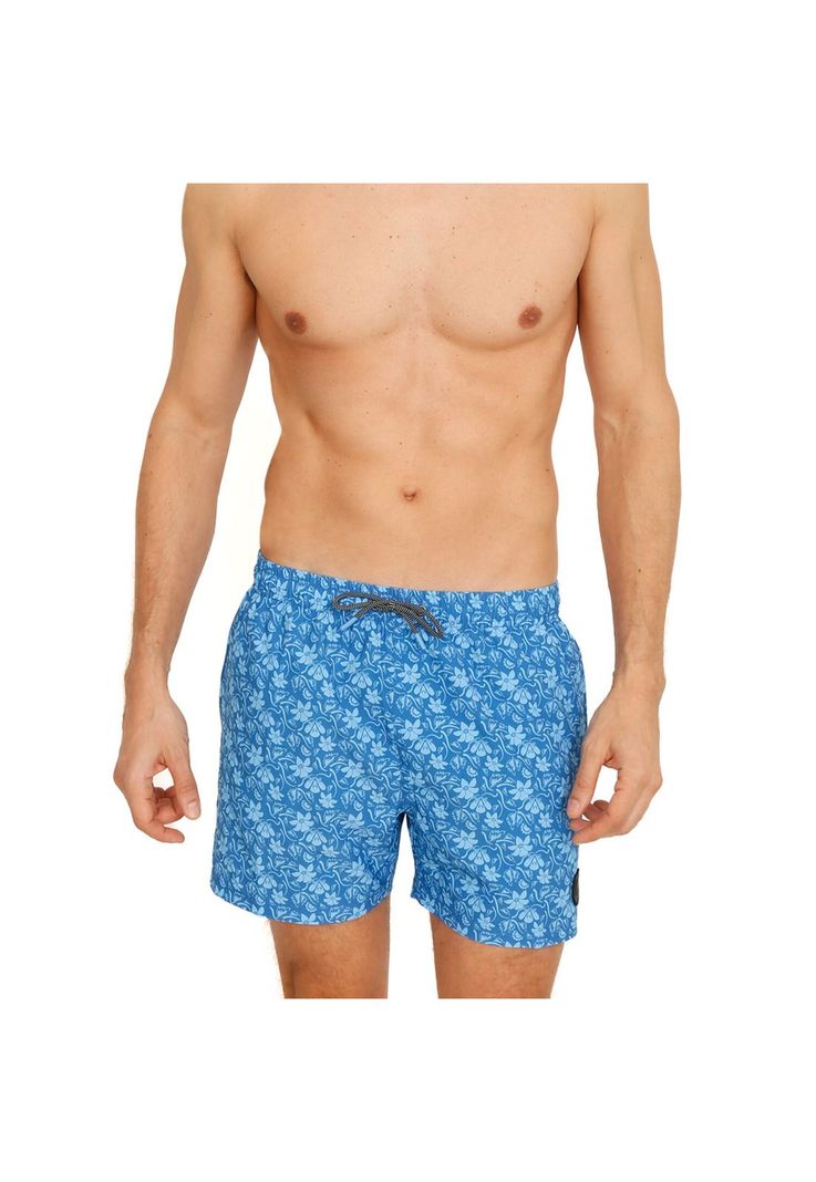 Traje de Baño Hombre Short Indiana Azul H2O Wear-1