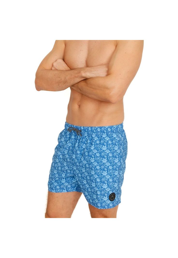Traje de Baño Hombre Short Indiana Azul H2O Wear-2