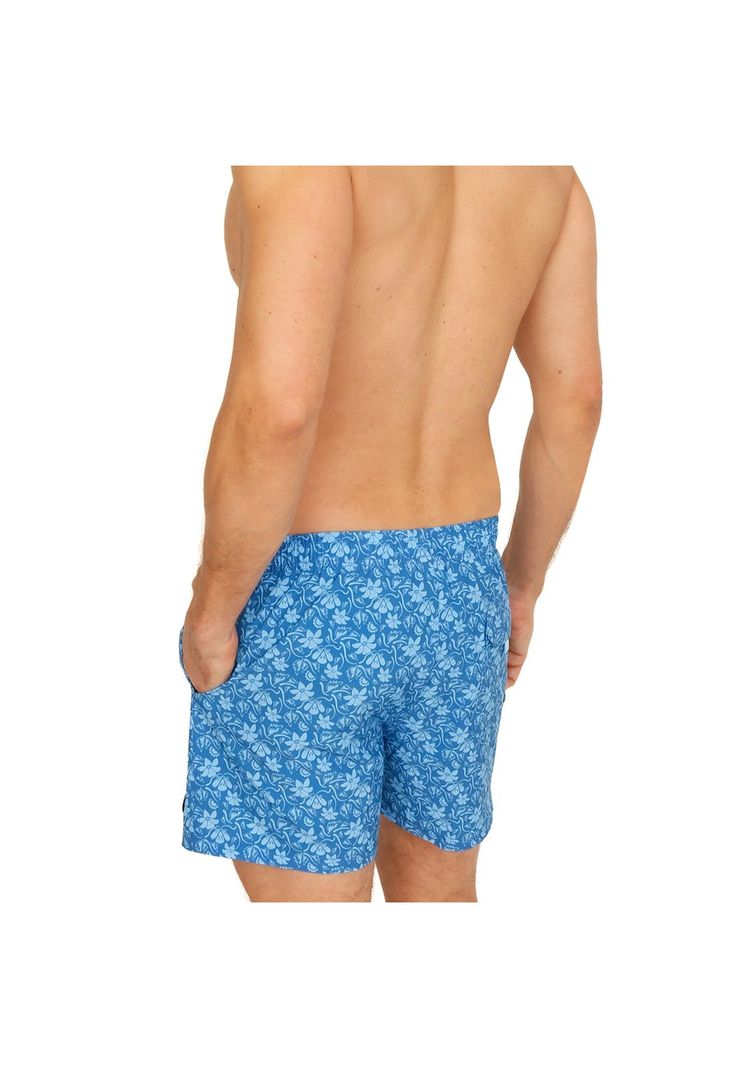 Traje de Baño Hombre Short Indiana Azul H2O Wear-3