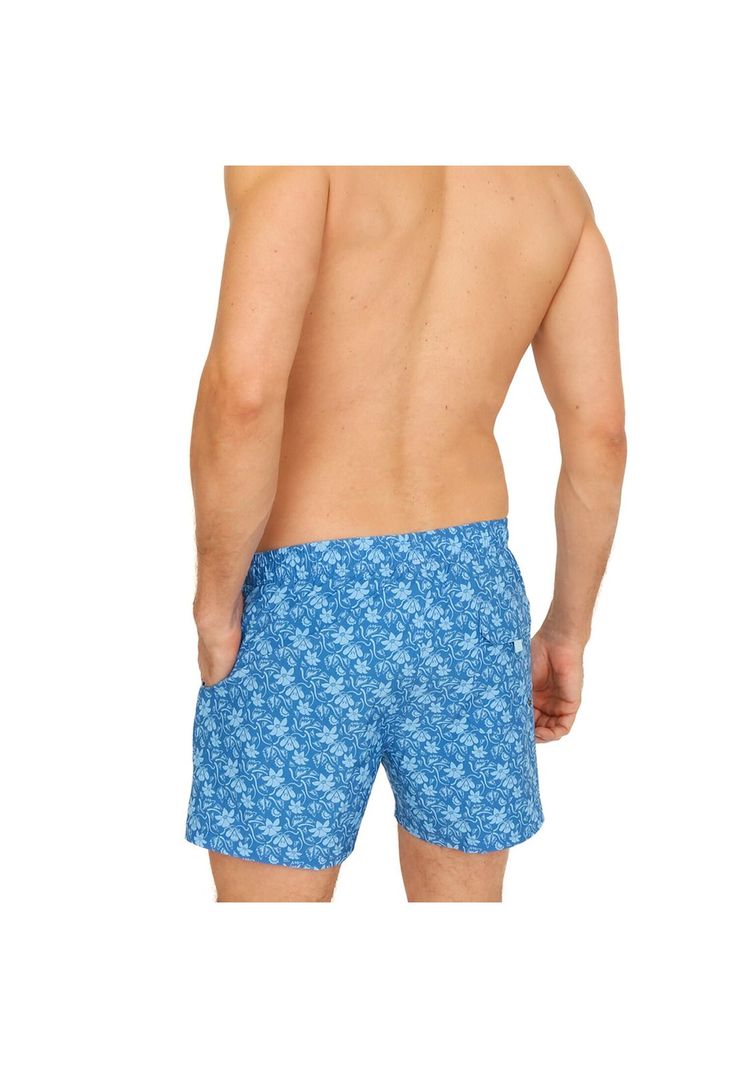 Traje de Baño Hombre Short Indiana Azul H2O Wear-4