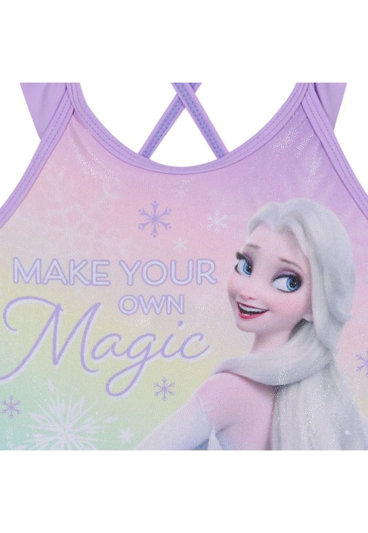 Traje de Baño Niña Entero Disney Frozen Lila C/Vuelos-2