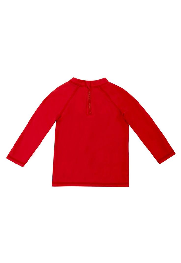 Polera Bebe Niño UV 50 Manga Larga Rojo H2O Wear -1